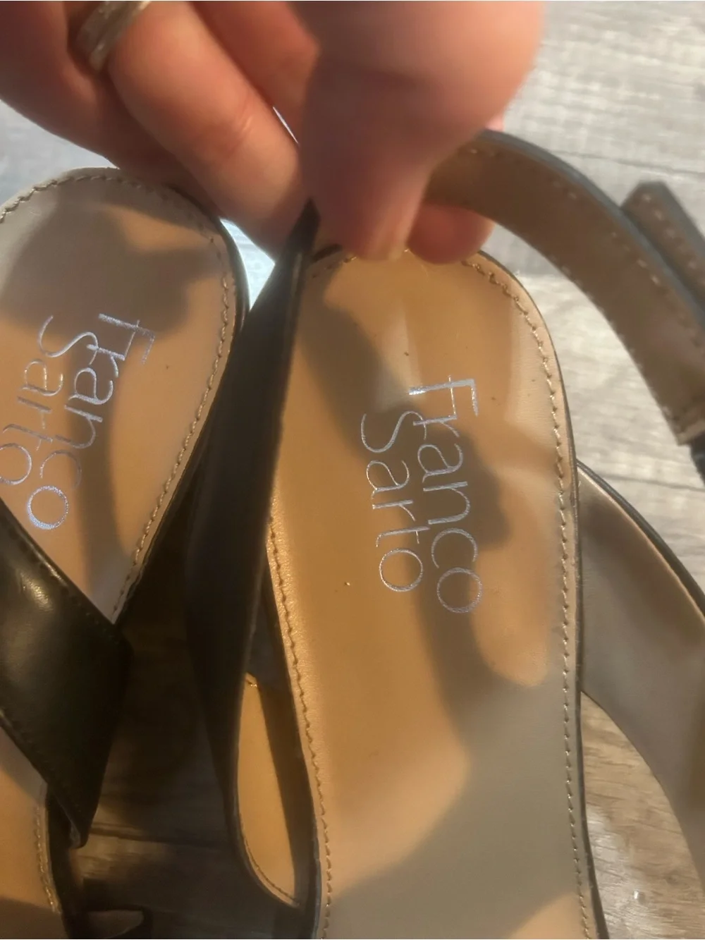 Franco Sarto sleek leather